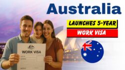 Australia’s New 5-Year Work Visa November 2025 – Earn $90,000 Tax-Free and Bring Your Family