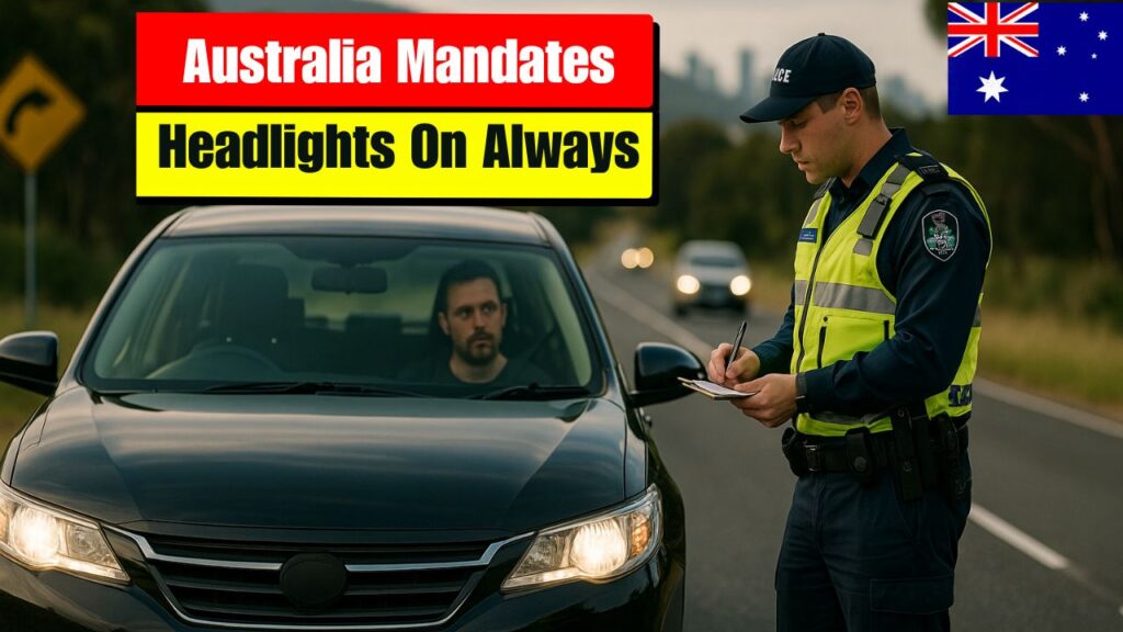 Australia Mandates Headlights On Always