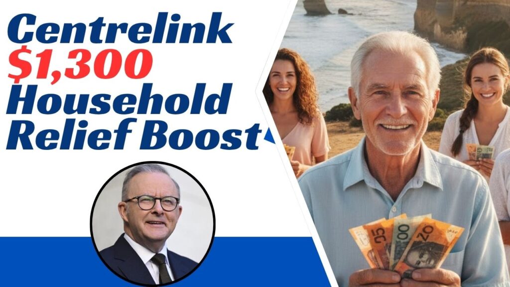 Centrelink $1,300 Household Relief Boost