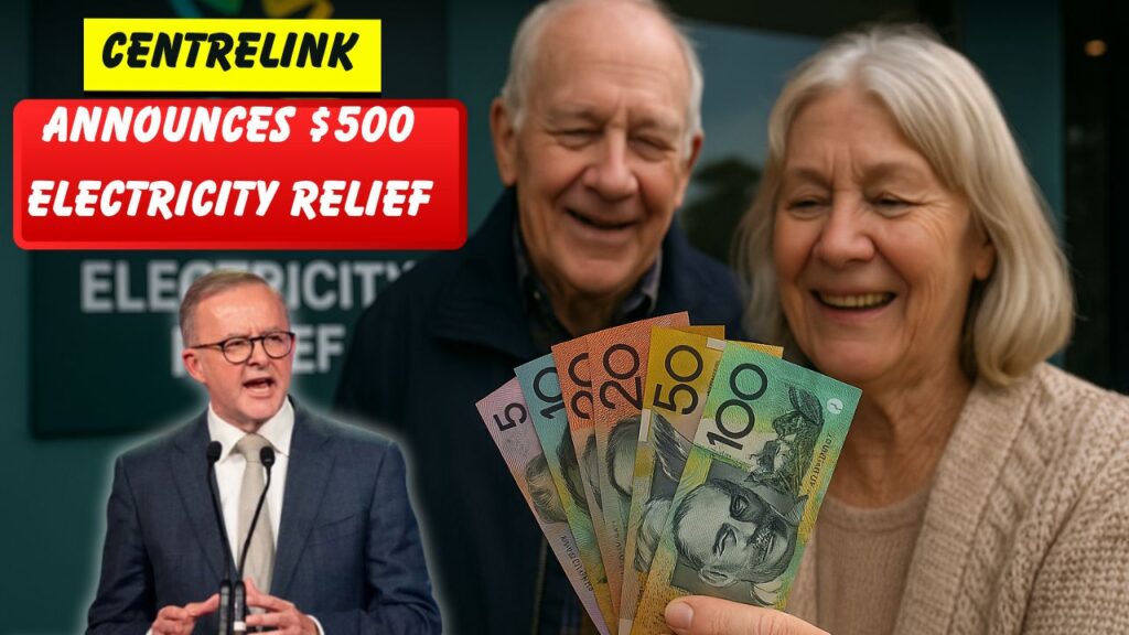 Centrelink announces $500 electricity relief