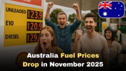 Massive Fuel Price Drop in Australia November 2025 – See New Per-Litre Rates and Where To Save